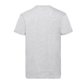 Heather Grey - Back - Fruit of the Loom Unisex Adult Value Heather T-Shirt