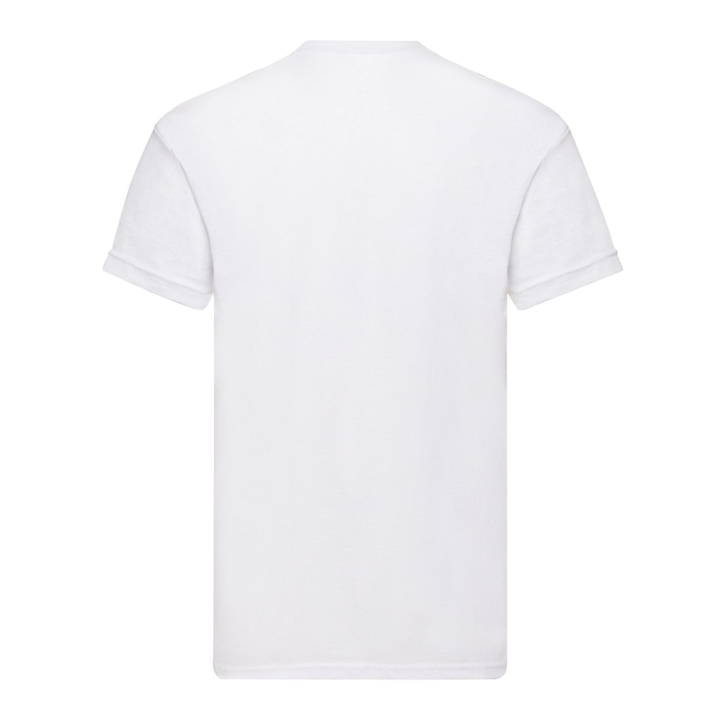 White - Back - Fruit of the Loom Unisex Adult Value T-Shirt