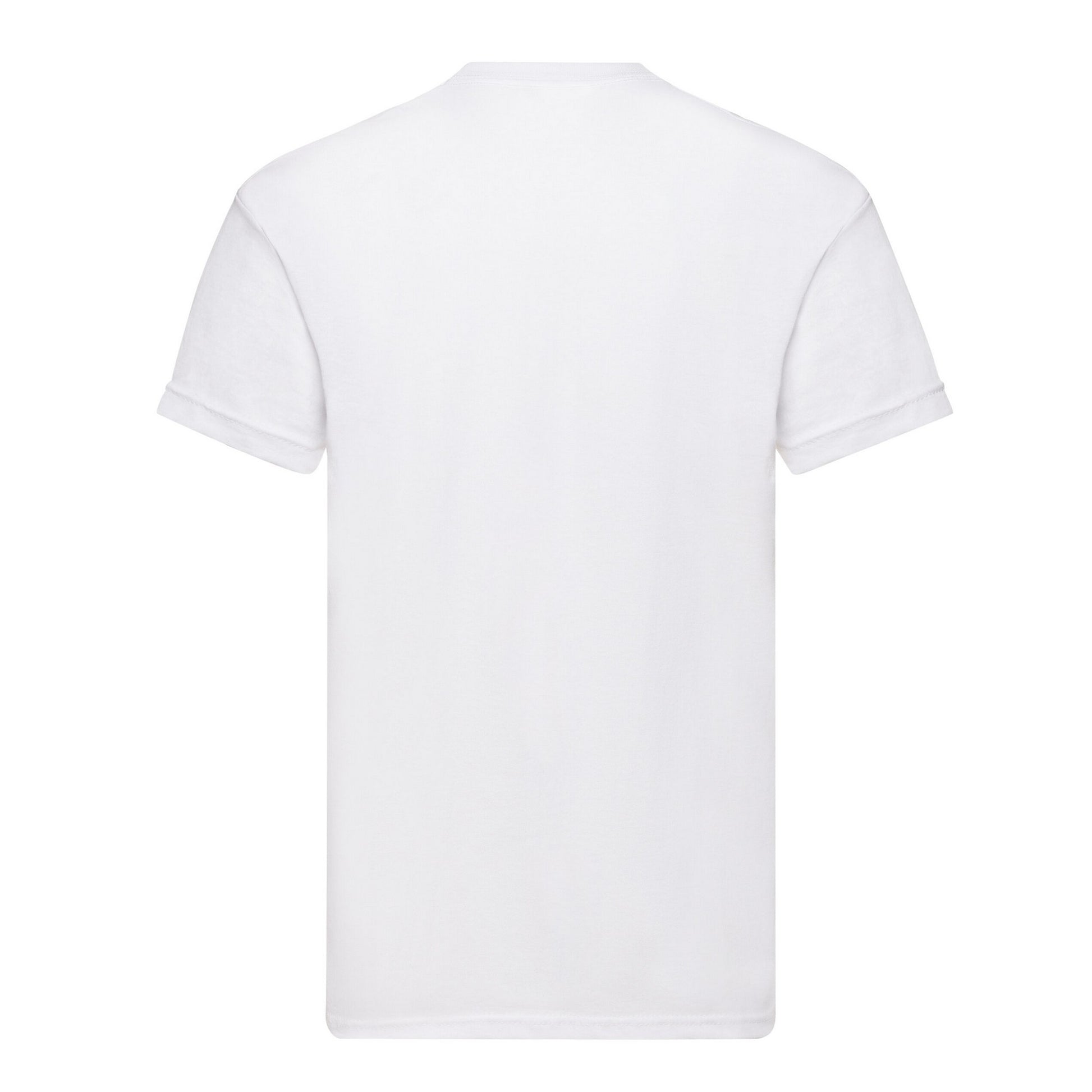 White - Back - Fruit of the Loom Unisex Adult Value T-Shirt