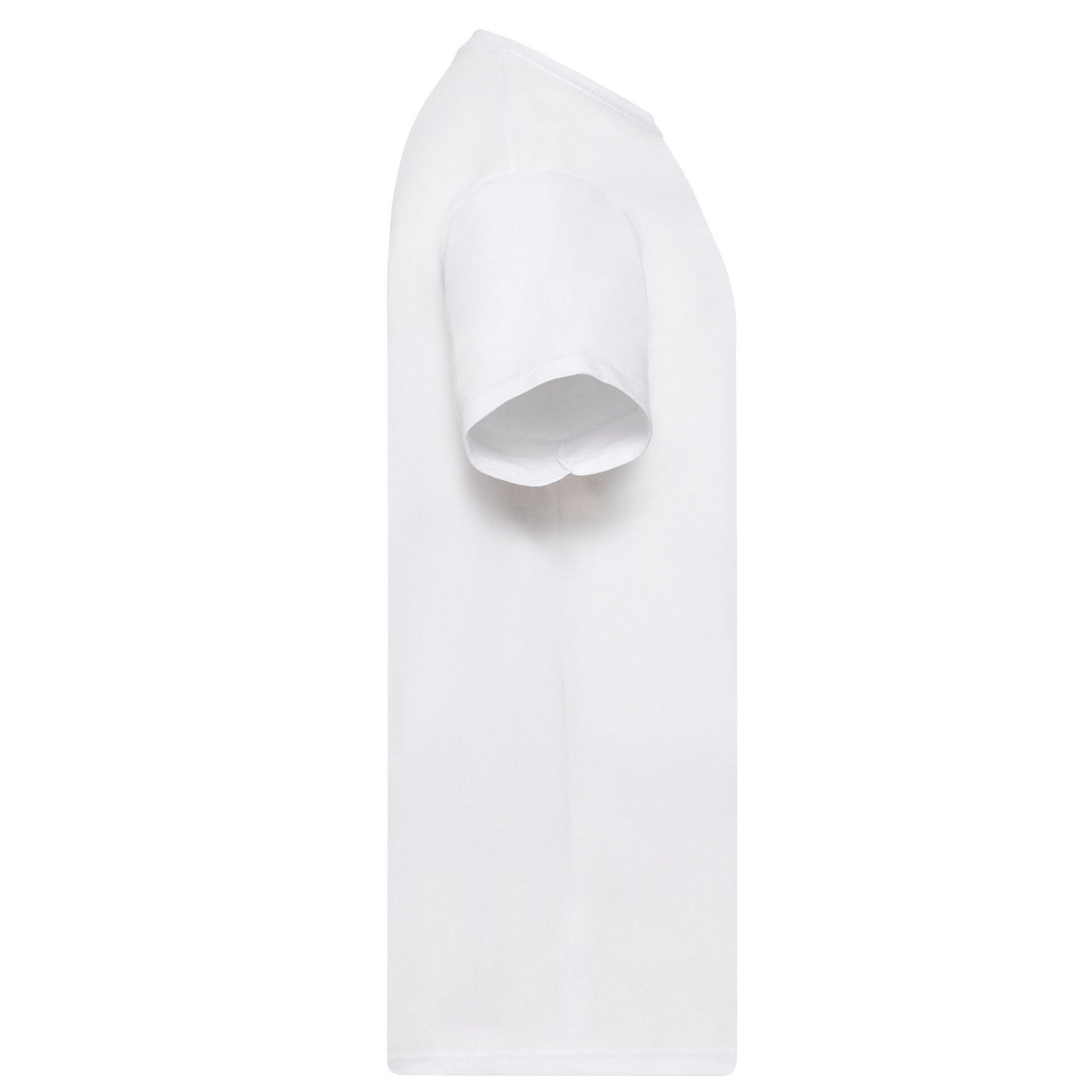White - Side - Fruit of the Loom Unisex Adult Value T-Shirt
