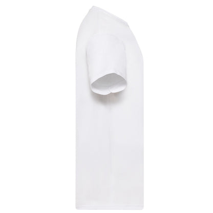 White - Side - Fruit of the Loom Unisex Adult Value T-Shirt