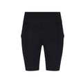 Jet Black - Front - AWDis Cool Womens-Ladies Cool-Flex Shorts