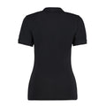 Black - Back - Kustom Kit Womens-Ladies Sophia Comfortec V Neck Polo Shirt