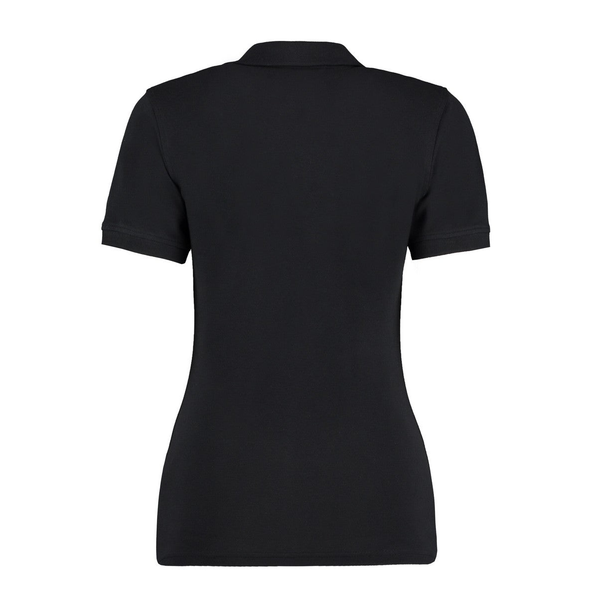 Black - Back - Kustom Kit Womens-Ladies Sophia Comfortec V Neck Polo Shirt