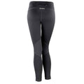 Black - Back - Spiro Womens-Ladies Sprint Logo Jogging Bottoms