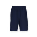 Navy - Front - Finden & Hales Mens Pro Stretch Sports Shorts