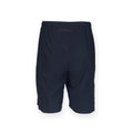 Navy - Back - Finden & Hales Mens Pro Stretch Sports Shorts