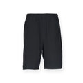 Black - Front - Finden & Hales Mens Pro Stretch Sports Shorts