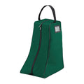 Bottle Green-Black - Front - Quadra Boot Bag