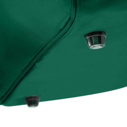 Bottle Green-Black - Back - Quadra Boot Bag