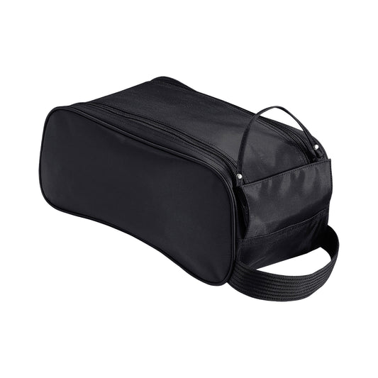 Black - Front - Quadra Teamwear Shoe Bag