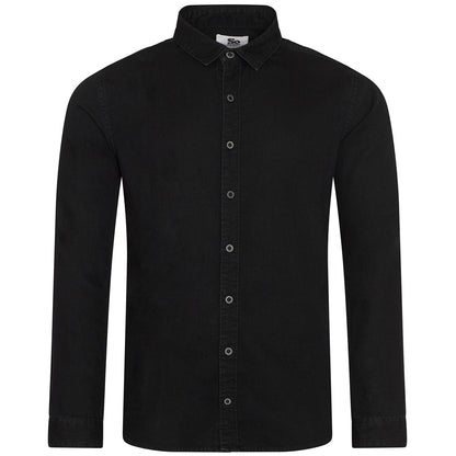 Black - Front - So Denim Mens Jack Denim Shirt