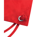 Bright Red - Back - Quadra Drawstring Bag