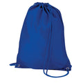 Bright Royal Blue - Front - Quadra Drawstring Bag