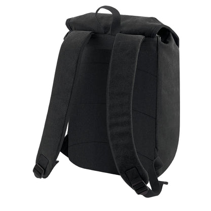 Black - Back - Quadra Vintage Backpack