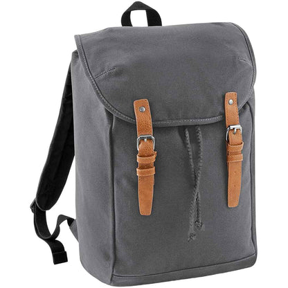 Graphite - Front - Quadra Vintage Backpack