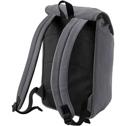 Graphite - Back - Quadra Vintage Backpack
