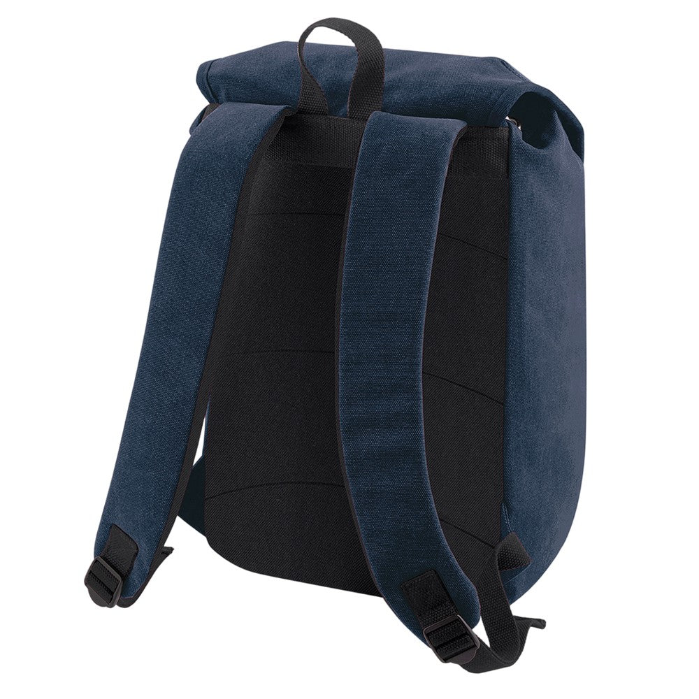French Navy - Back - Quadra Vintage Backpack