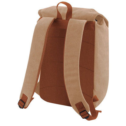 Caramel - Back - Quadra Vintage Backpack