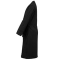 Black - Side - Towel City Childrens-Kids Robe