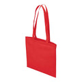 Poppy Red - Front - SOLS Austin Shopper Bag