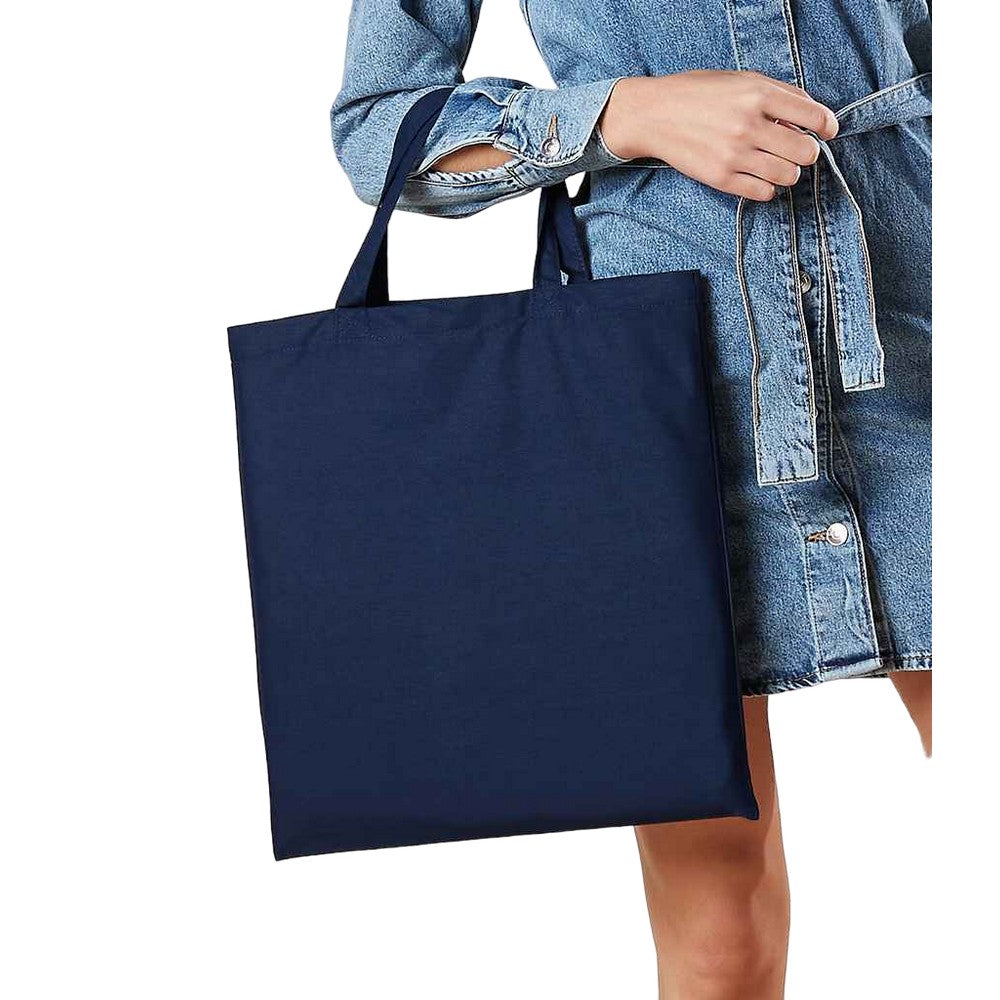French Navy - Back - Westford Mill Short Handle Tote Bag