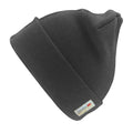 Charcoal - Front - Result Winter Essentials Woolly Thinsulate Ski Hat