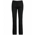Black - Front - Kariban Womens-Ladies Day To Day Trousers