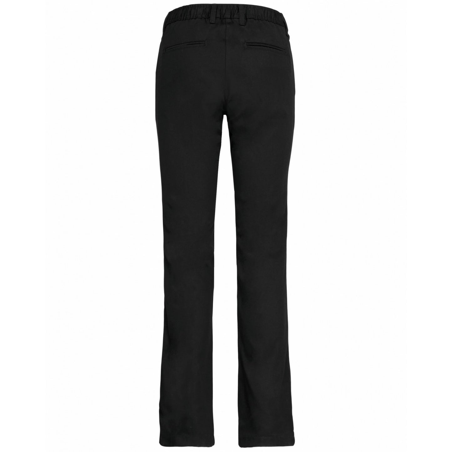 Black - Back - WK. Designed To Work Womens-Ladies Day To Day Trousers