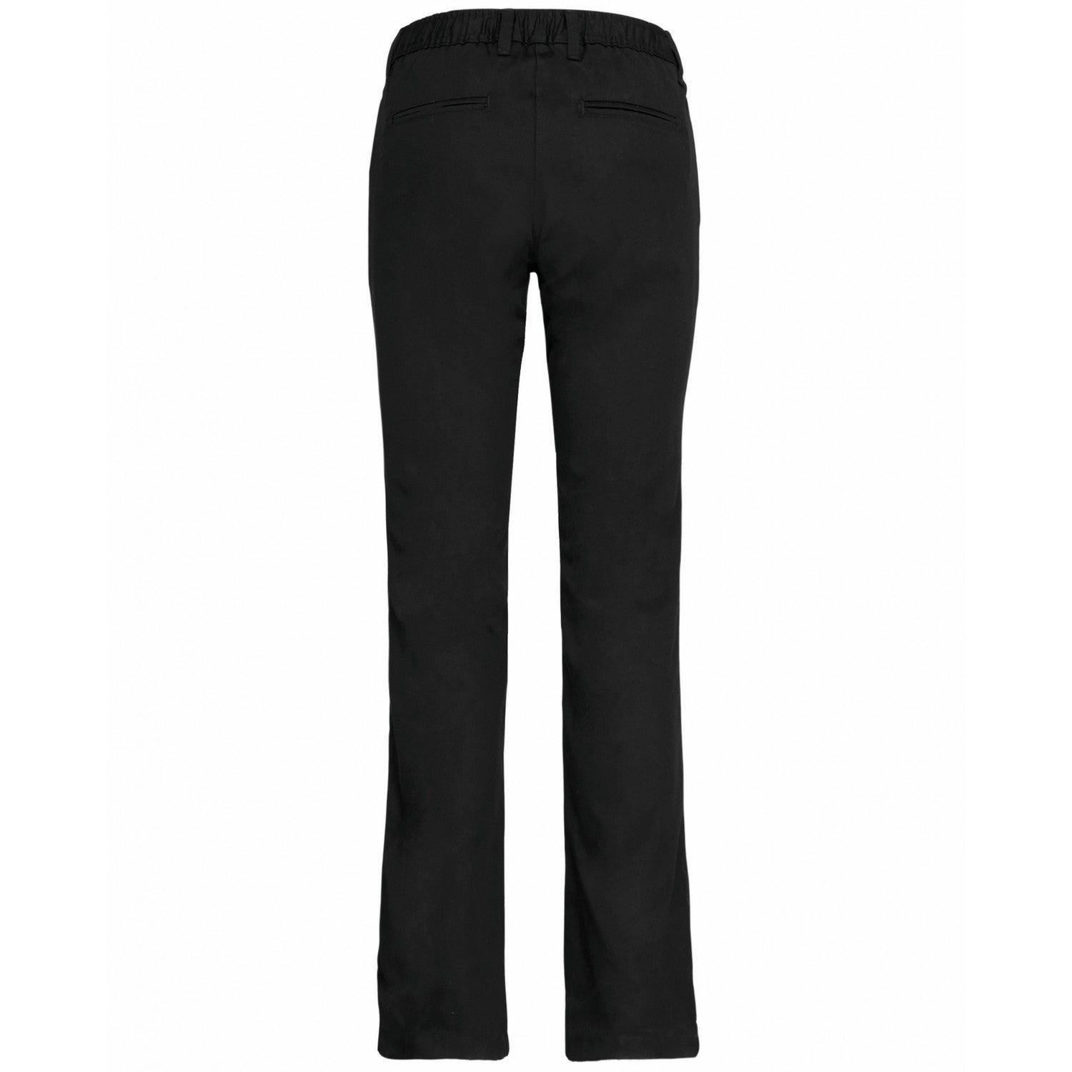 Black - Back - WK. Designed To Work Womens-Ladies Day To Day Trousers