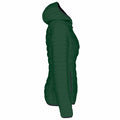 Forest Green - Side - Kariban Womens-Ladies Lightweight Hooded Padded Jacket