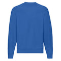 Royal Blue - Back - Fruit of the Loom Mens Classic Raglan Sweatshirt