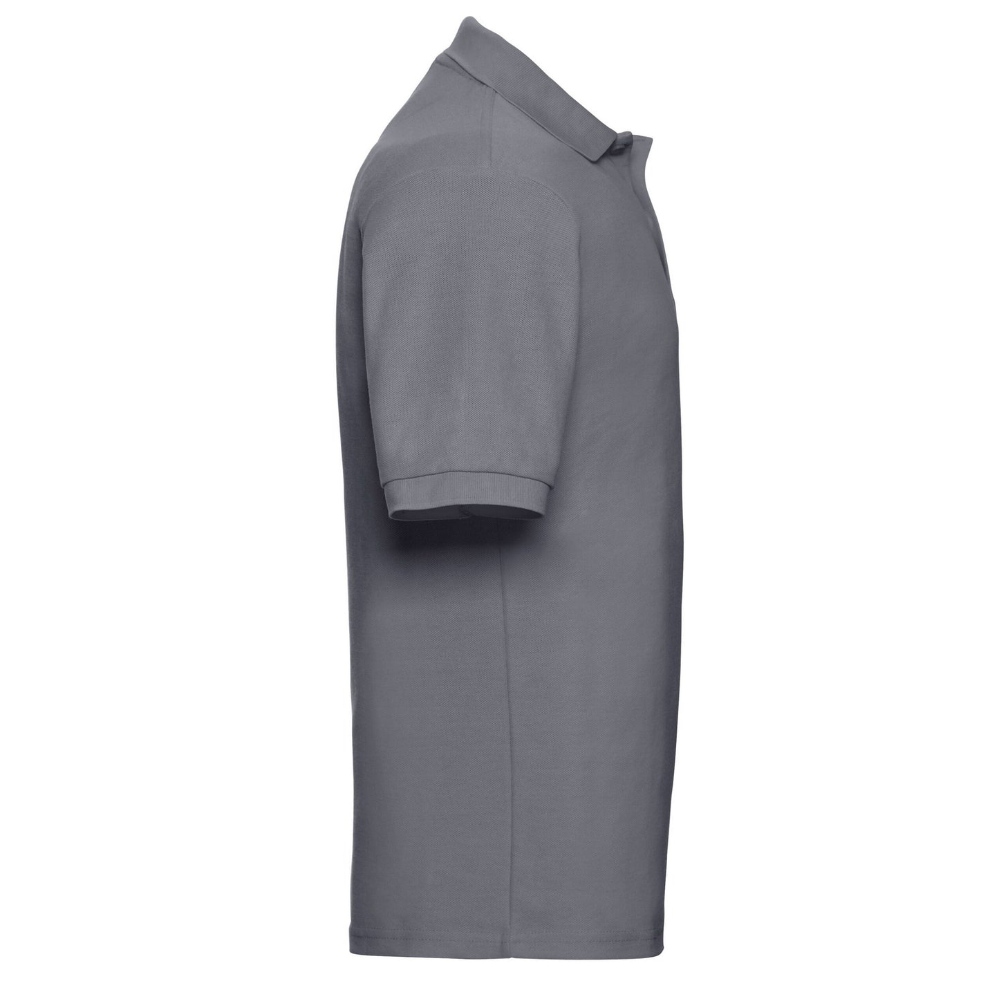 Convoy Grey - Side - Russell Mens Polycotton Pique Polo Shirt