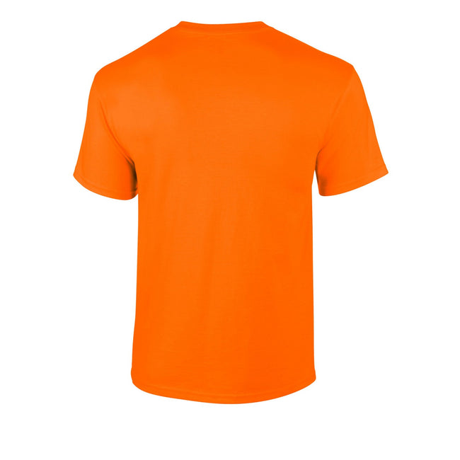 Safety Orange - Back - Gildan Mens Ultra Cotton T-Shirt