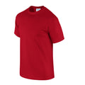 Cherry Red - Side - Gildan Mens Ultra Cotton T-Shirt