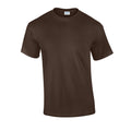 Dark Chocolate - Front - Gildan Mens Ultra Cotton T-Shirt