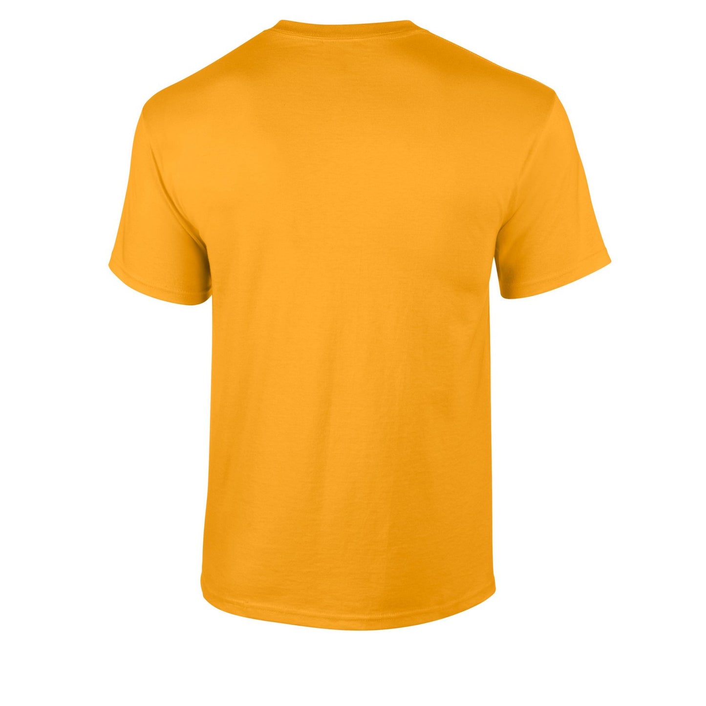 Gold - Back - Gildan Mens Ultra Cotton T-Shirt