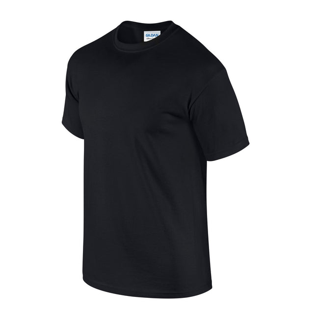 Black - Side - Gildan Mens Ultra Cotton T-Shirt