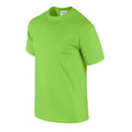 Lime - Side - Gildan Mens Ultra Cotton T-Shirt