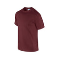Maroon - Side - Gildan Mens Ultra Cotton T-Shirt
