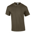 Olive - Front - Gildan Mens Ultra Cotton T-Shirt