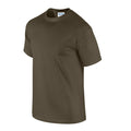 Olive - Side - Gildan Mens Ultra Cotton T-Shirt