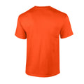 Orange - Back - Gildan Mens Ultra Cotton T-Shirt