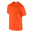 Orange - Side - Gildan Mens Ultra Cotton T-Shirt