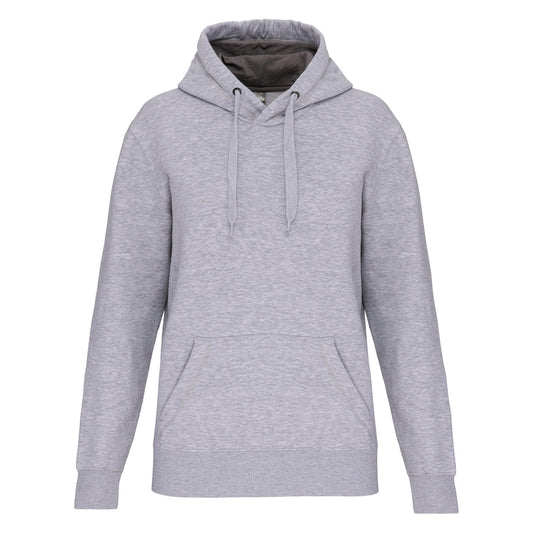 Oxford Grey - Front - Kariban Unisex Adult Contrast Heavy Hoodie