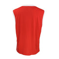 Red-White - Back - Spiro Mens Basketball Top