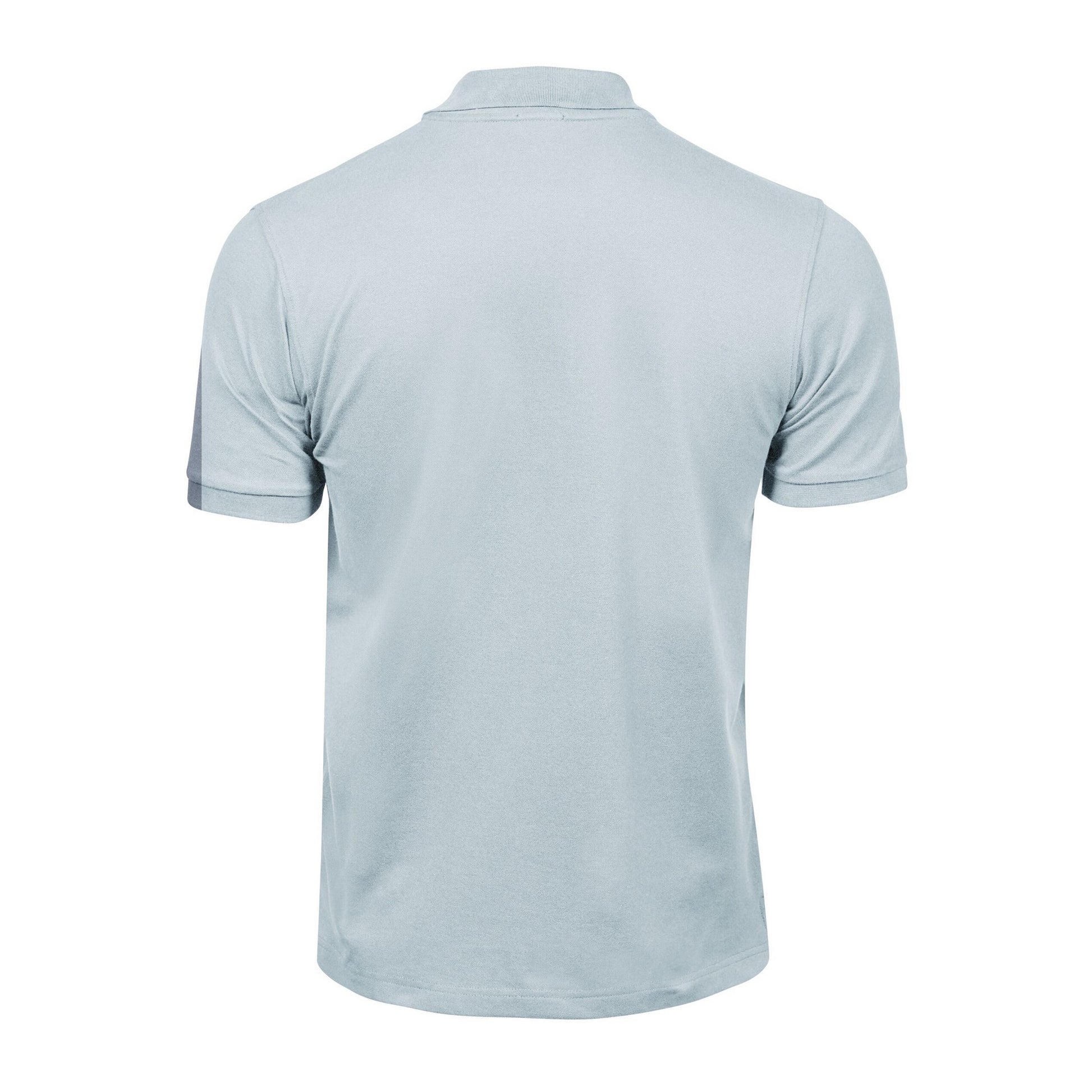 Ice Blue - Back - Tee Jays Mens Luxury Piqué Stretch Polo Shirt