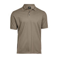 Clay - Front - Tee Jays Mens Luxury Piqué Stretch Polo Shirt