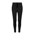 Jet Black - Front - Awdis Womens-Ladies Cool Tech Recycled Leggings