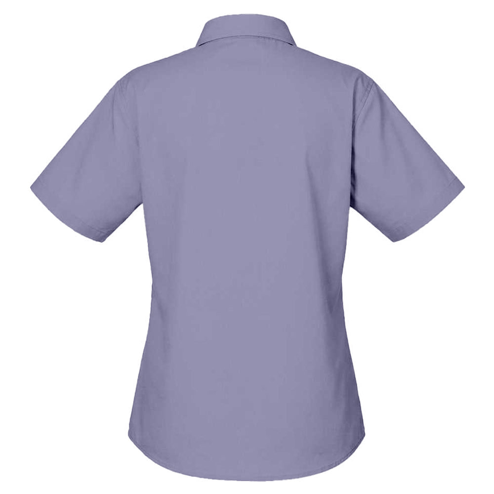 Lavender - Back - Henbury Womens-Ladies Pique Polo Shirt